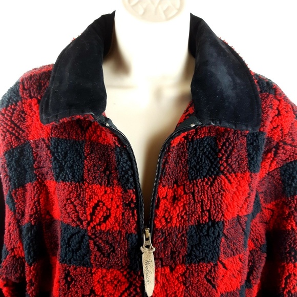 Woolrich Women’s Vintage Plaid Coat Jacket Small - Picture 3 of 8